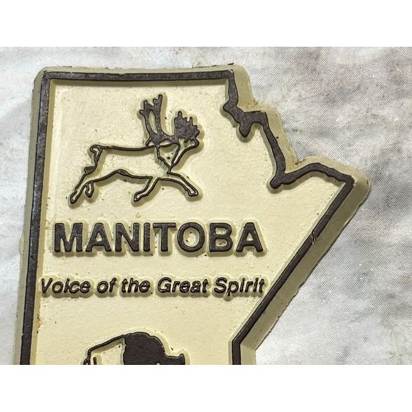 Manitoba Canada Refrigerator Magnet Winnepeg Buffalo Voice of Great Spirit - Picture 4 of 6